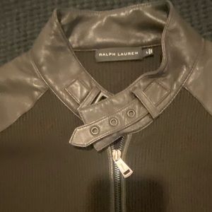 Ralph Lauren black label sweater zip up